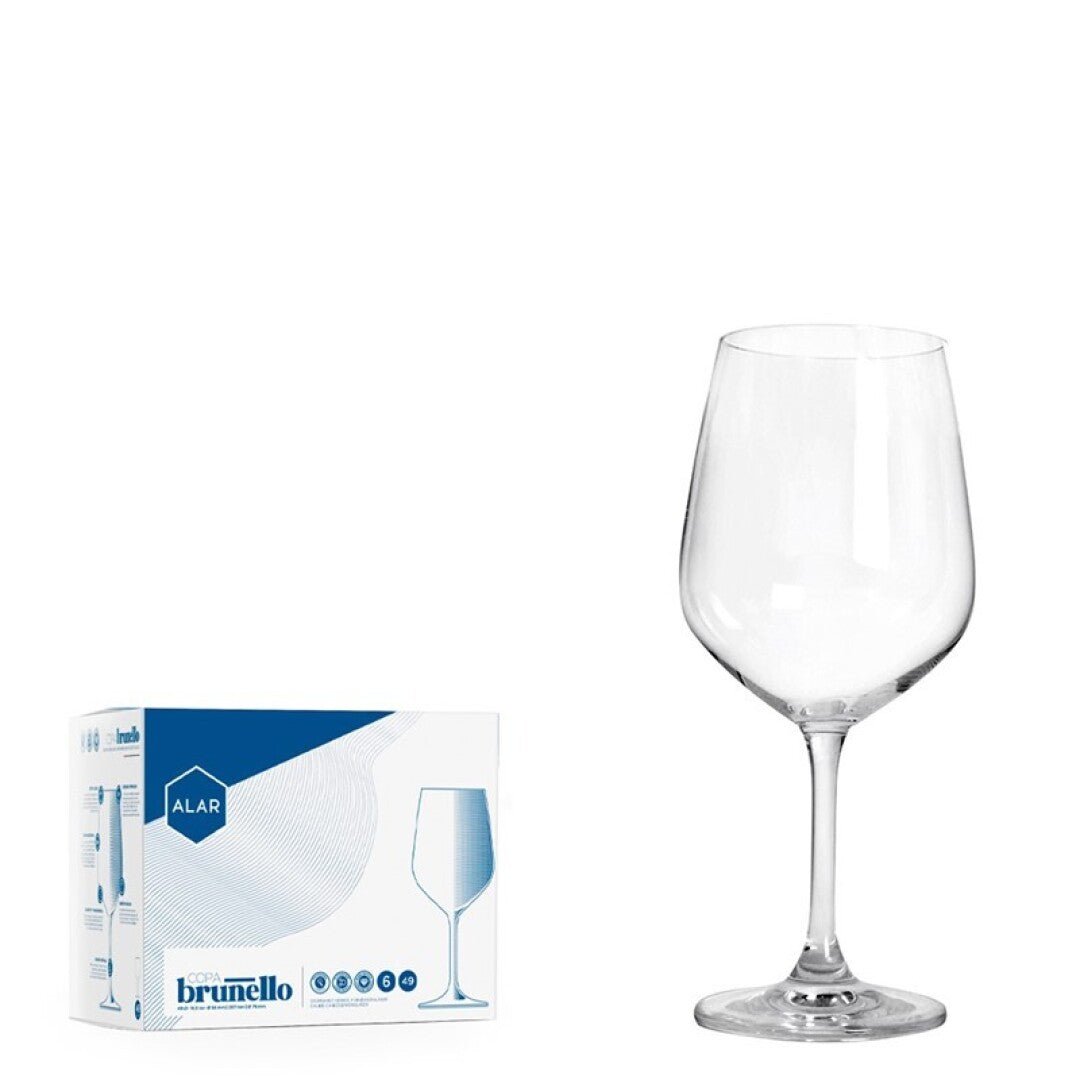 Alar Brunello Wijnglas 49 cl - Doos 6 stuks - 123Glaswerk
