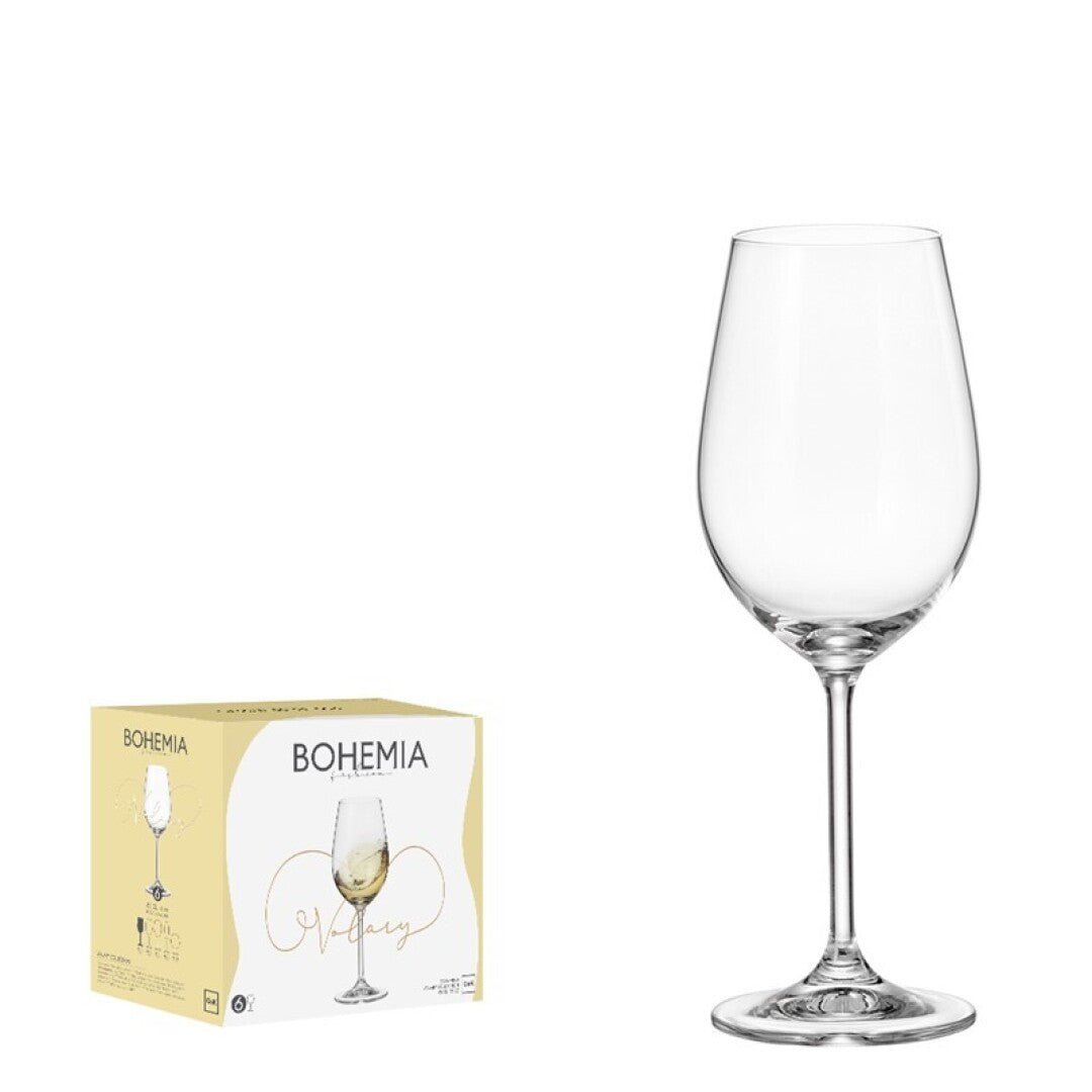 Bohemia Volary Wijnglas 35 cl - Doos 6 stuks - 123Glaswerk