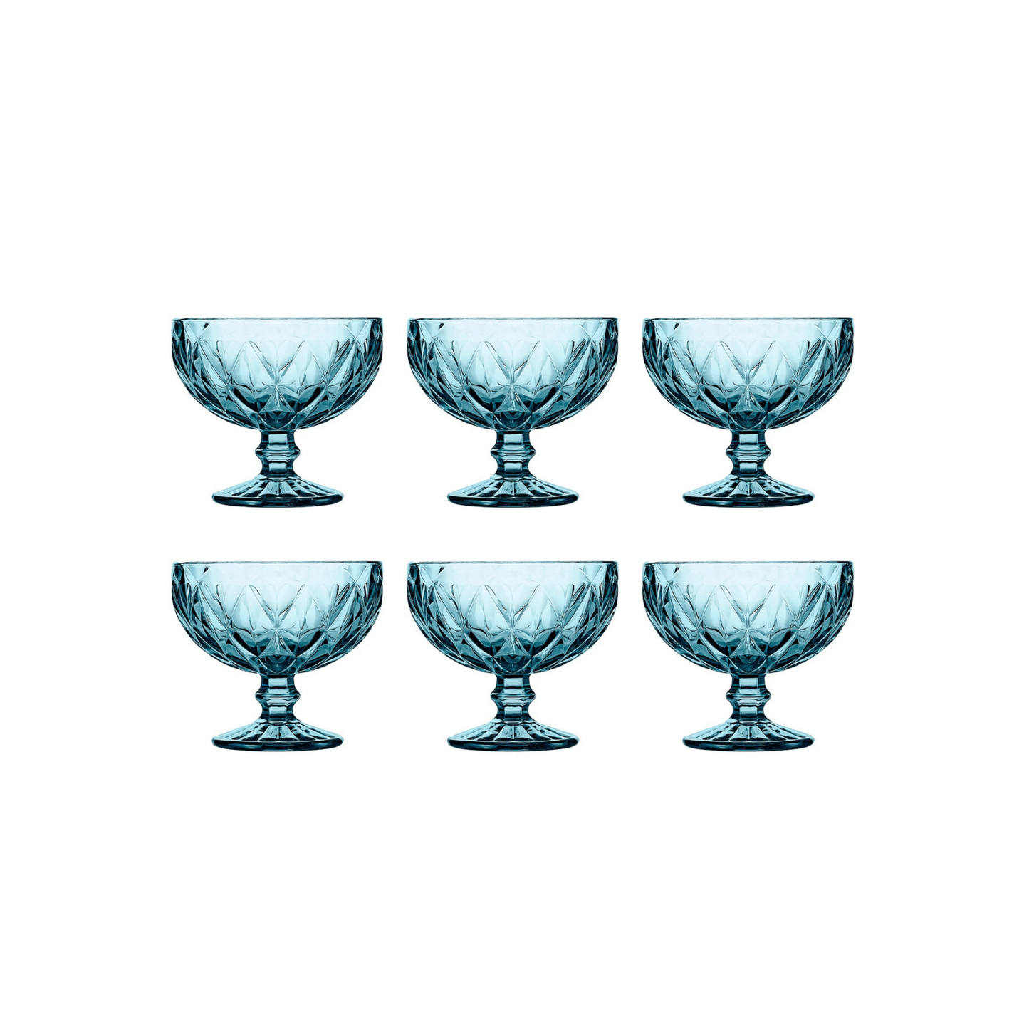 Cok Escorial IJscoupe Blauw 30 cl - Doos 6 stuks - 123Glaswerk