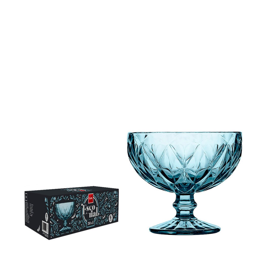 Cok Escorial IJscoupe Blauw 30 cl - Doos 6 stuks - 123Glaswerk