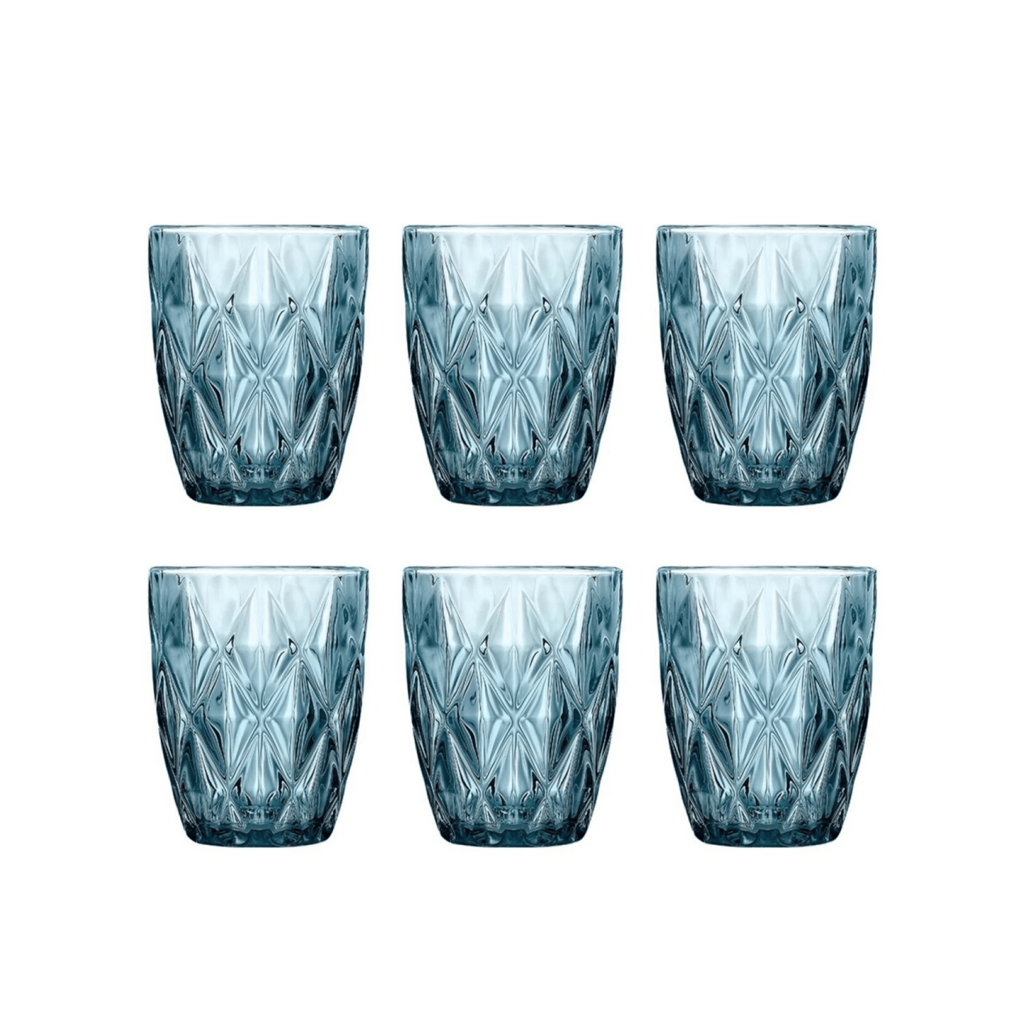 Cok Escorial Tumblerglas Blauw 30 cl - Doos 6 stuks - 123Glaswerk