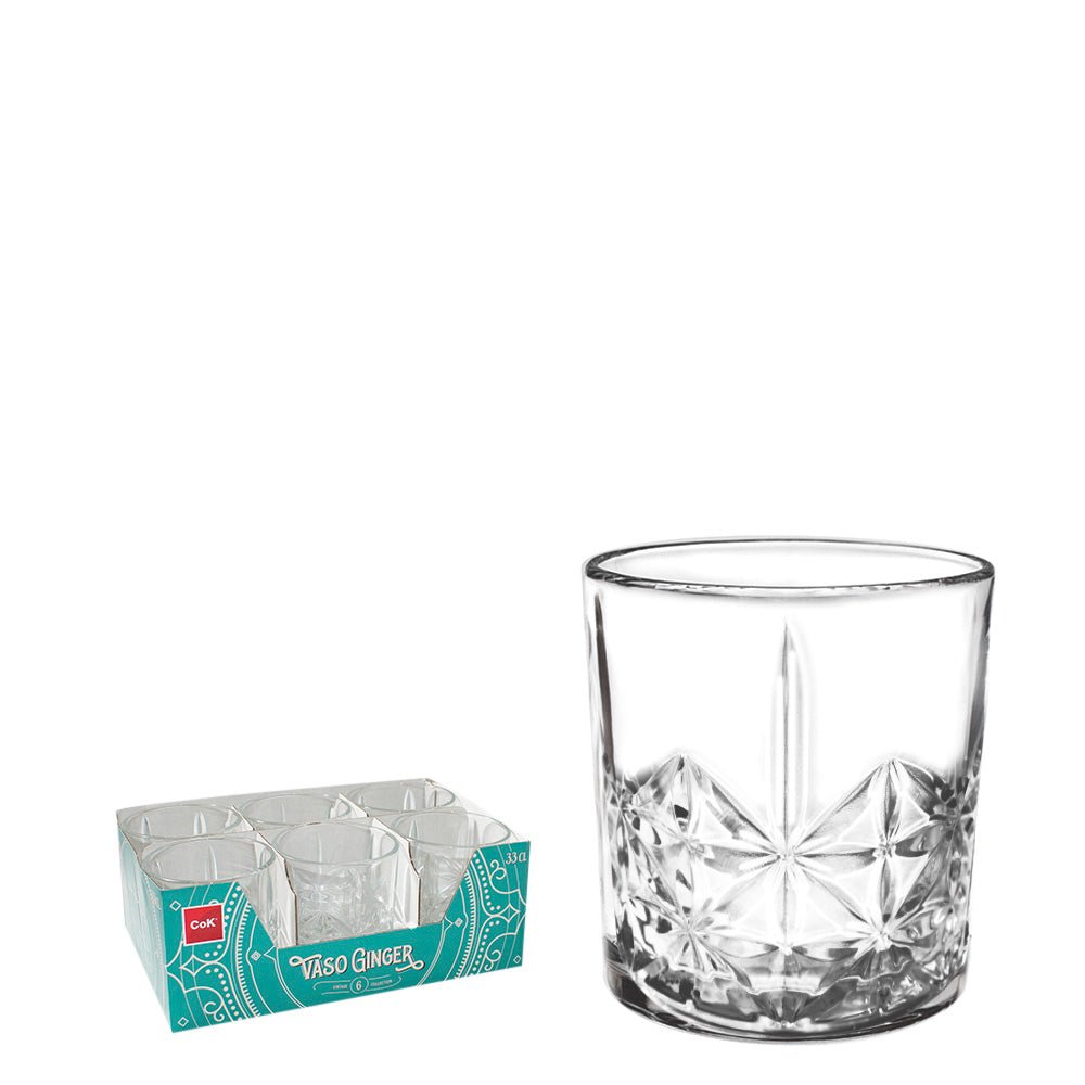CoK Ginger Tumblerglas 33 cl - Doos 24 stuks - 123Glaswerk