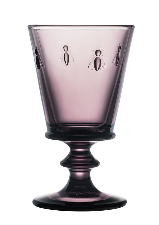 La Rochère Abeille Wijnglas Aubergine 24 cl - Doos 6 stuks - 123Glaswerk