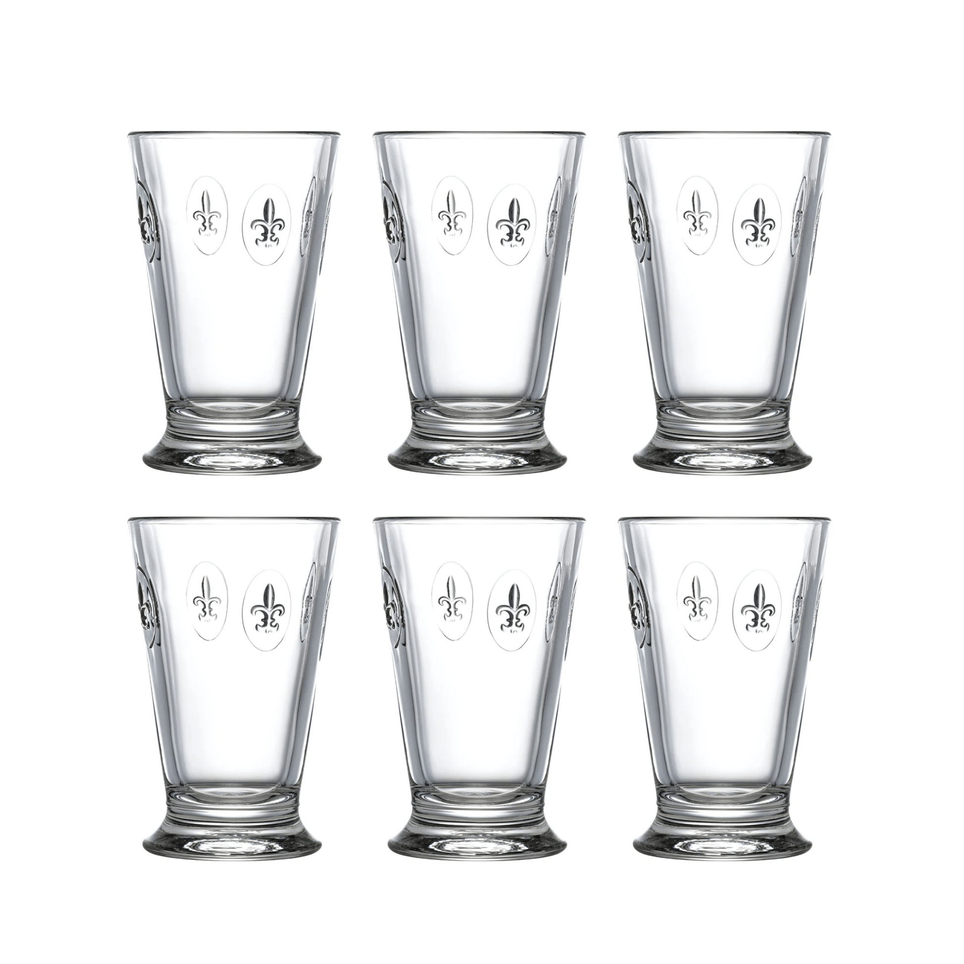 La Rochère Fleur De Lys Longdrinkglas 30 cl - Doos 6 stuks - 123Glaswerk