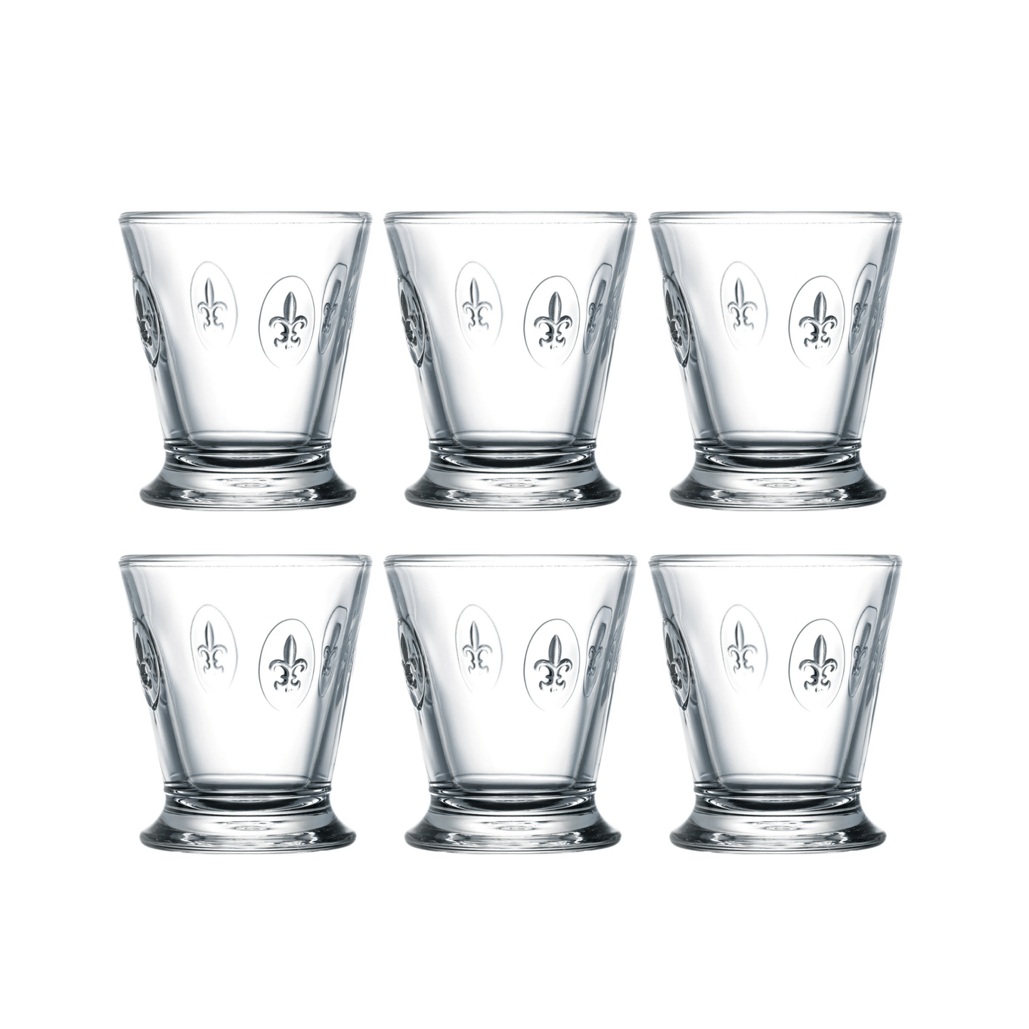 La Rochère Fleur De Lys Tumblerglas 25 cl - Doos 6 stuks - 123Glaswerk
