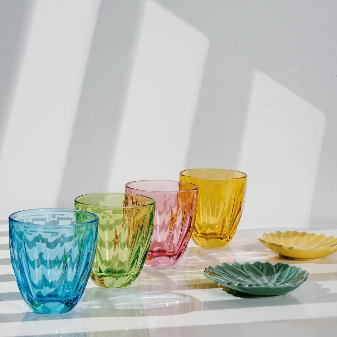 La Rochère Lily Tumblerglas Blauw 25 cl - Doos 6 stuks - 123Glaswerk