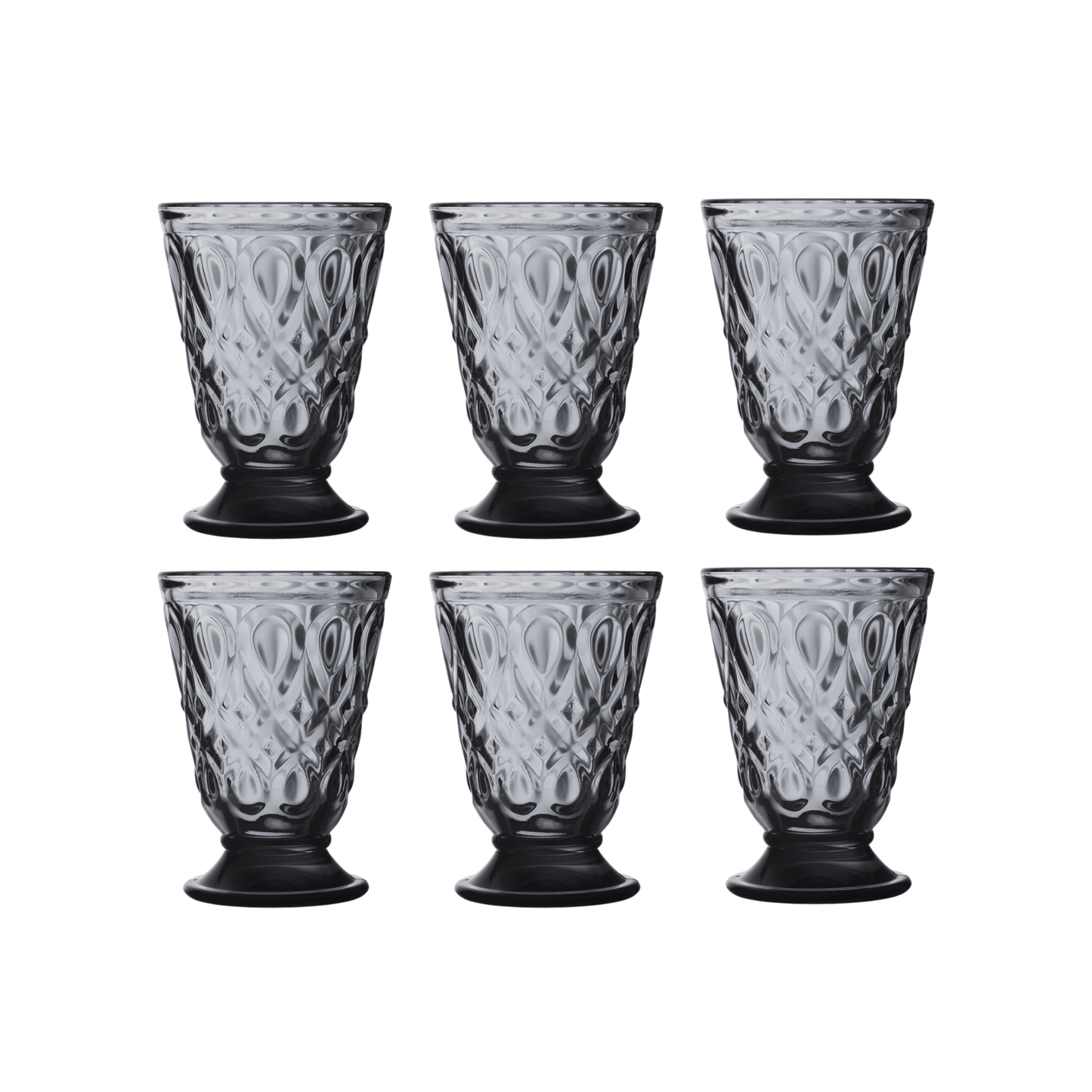 La Rochère Lyonnais Tumblerglas Grijs 20 cl - Doos 6 stuks - 123Glaswerk
