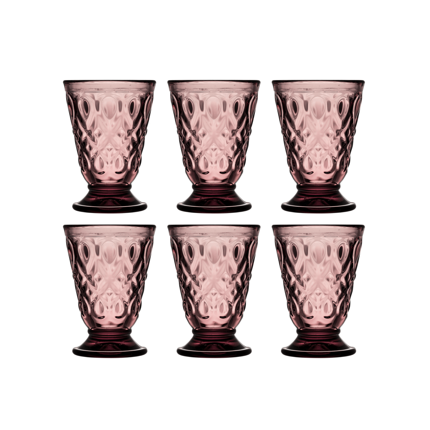 La Rochère Lyonnais Tumblerglas Roze 20 cl - Doos 6 stuks - 123Glaswerk