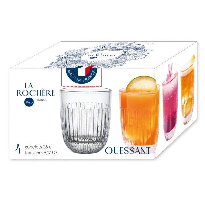 La Rochère Ouessant Tumblerglas 26 cl - Doos 6 stuks - 123Glaswerk