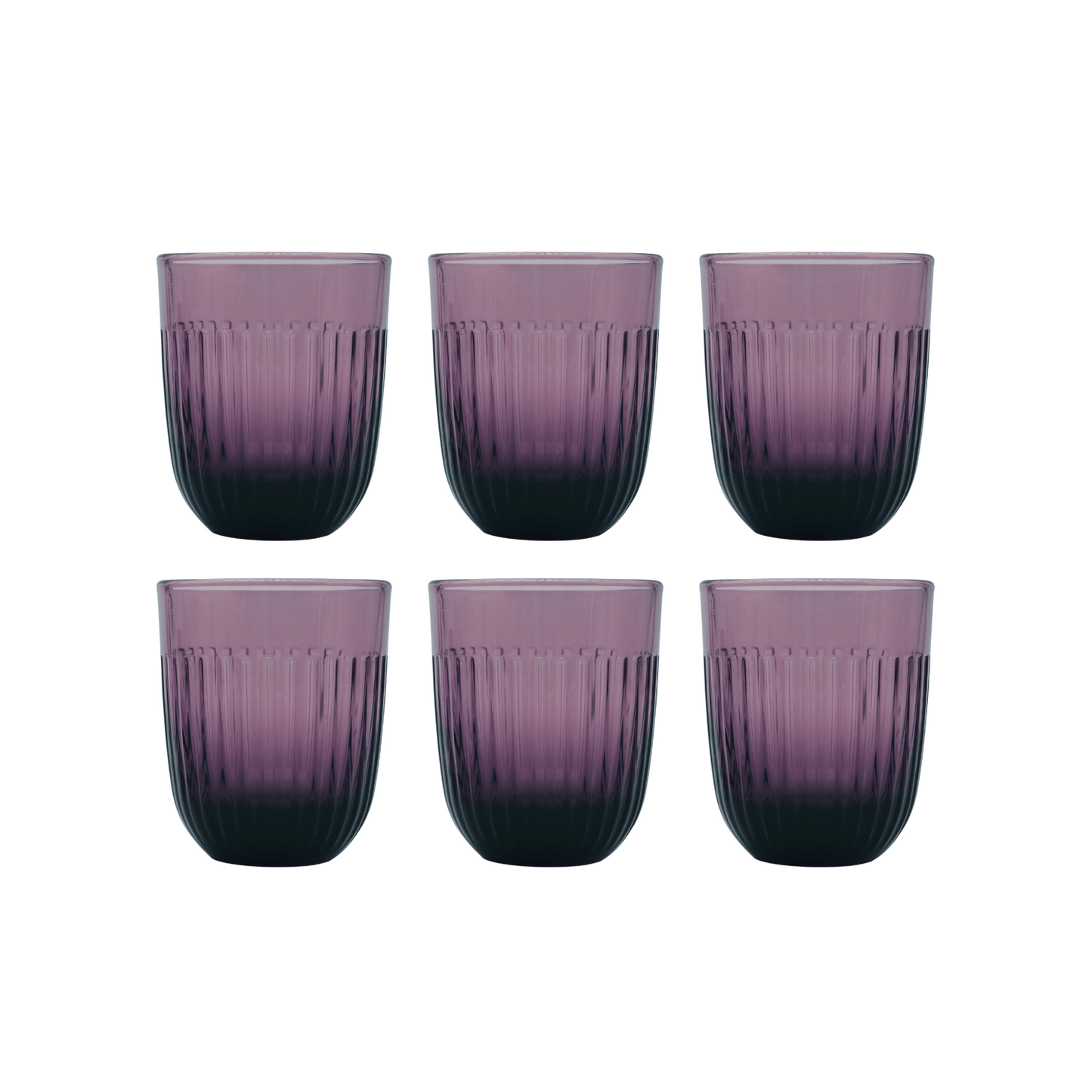 La Rochère Ouessant Tumblerglas Aubergine 26 cl - Doos 6 stuks - 123Glaswerk