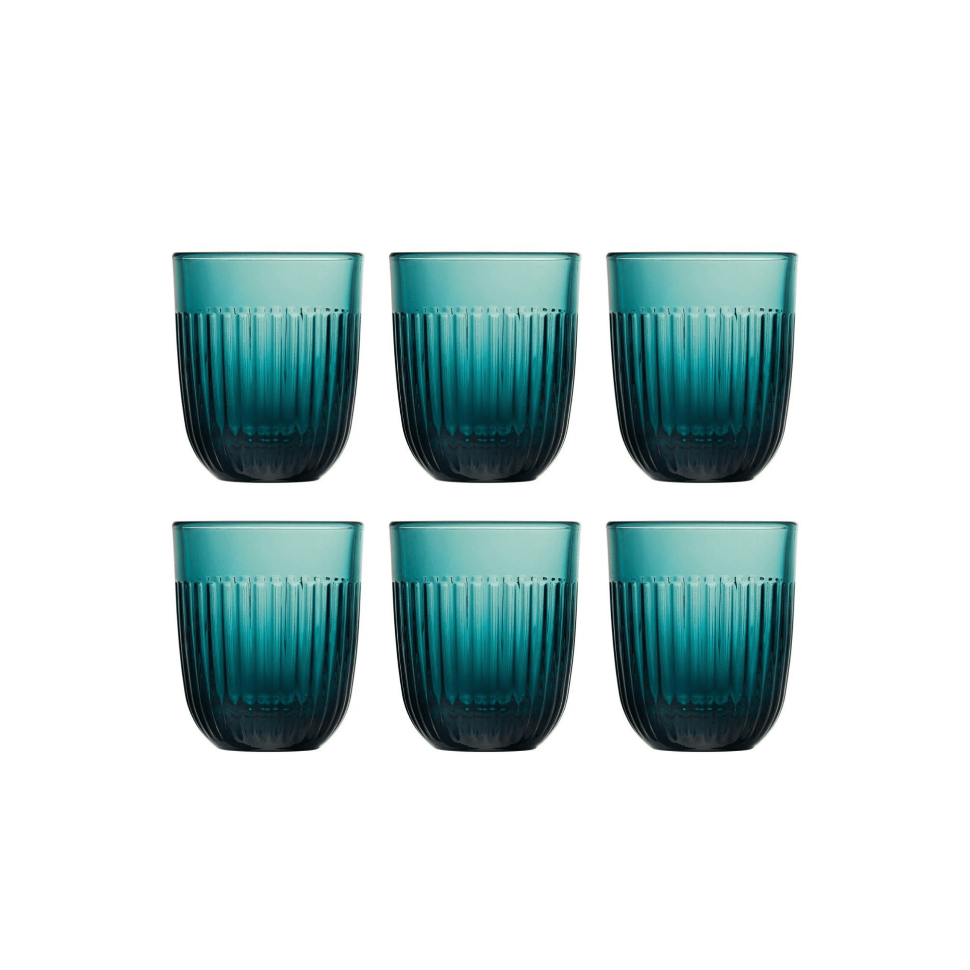 La Rochère Ouessant Tumblerglas Blauw 29 cl - Doos 6 stuks - 123Glaswerk