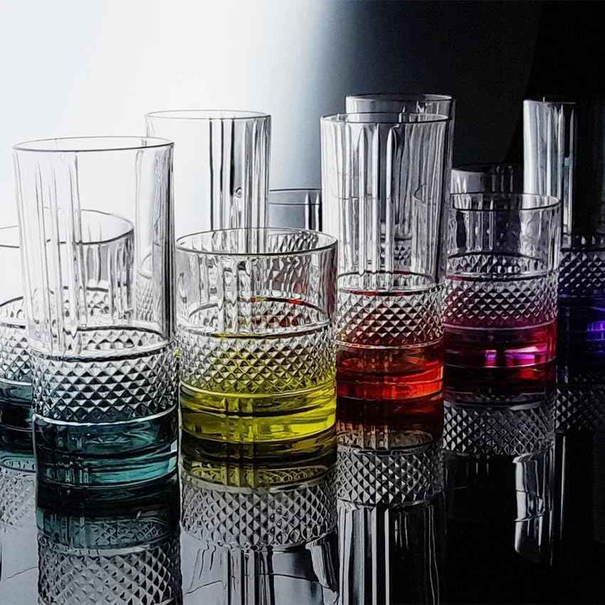 RCR Brillante Kleur Longdrinkglas 37 cl - Doos 6 stuks