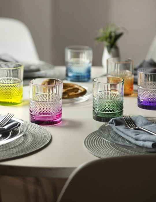 RCR Brillante Kleur Tumblerglas 34 cl - Doos 6 stuks