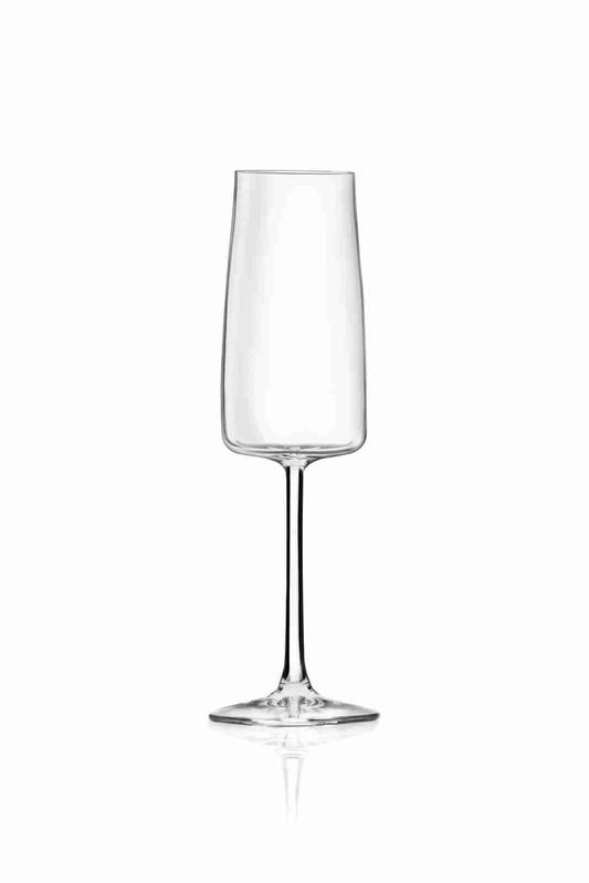 RCR Essential Champagneglas 30 cl - Doos 6 stuks - 123Glaswerk