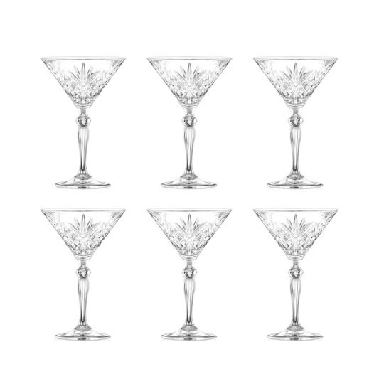 RCR Melodia Martiniglas 21 cl - doos 6 stuks - 123Glaswerk