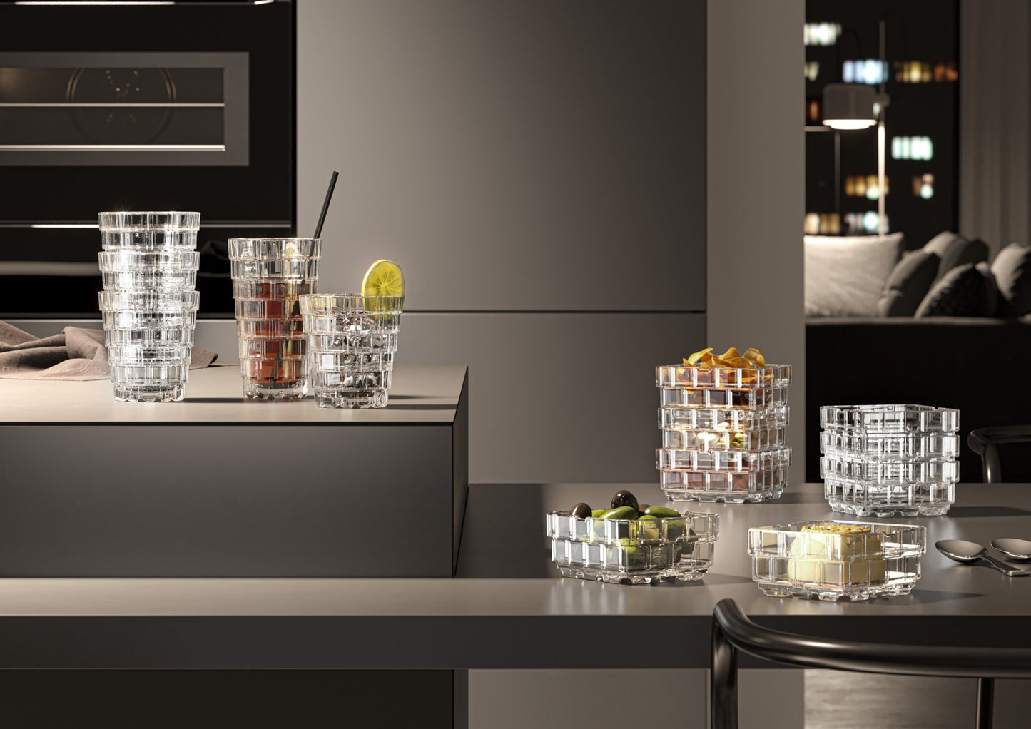 RCR Stack Longdrinkglas 39 cl - Doos 6 stuks - 123Glaswerk