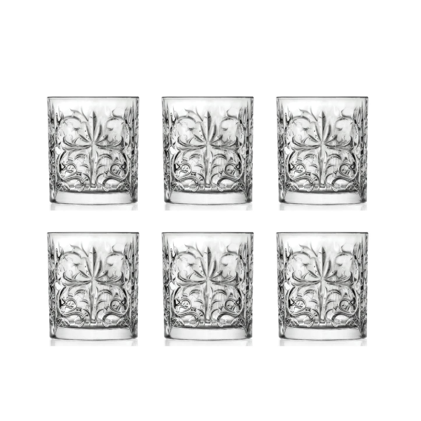 RCR Tattoo Tumblerglas 34 cl - Doos 6 stuks - 123Glaswerk