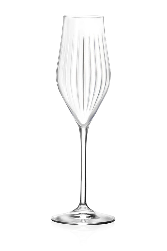 RCR Timeless Champagne flute 23 cl - Doos 6 stuks - 123Glaswerk