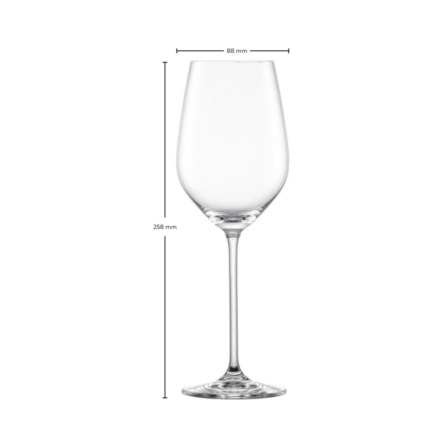 Schott Zwiesel Fortissimo Water / Rode wijnglas 1 - 0.505Ltr - 4 glazen - 123Glaswerk