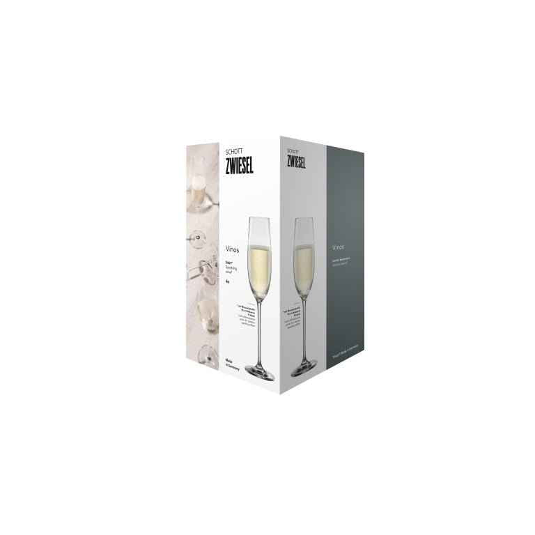 Schott Zwiesel Vinos Champagneglas 23,8 cl- Doos 4 glazen