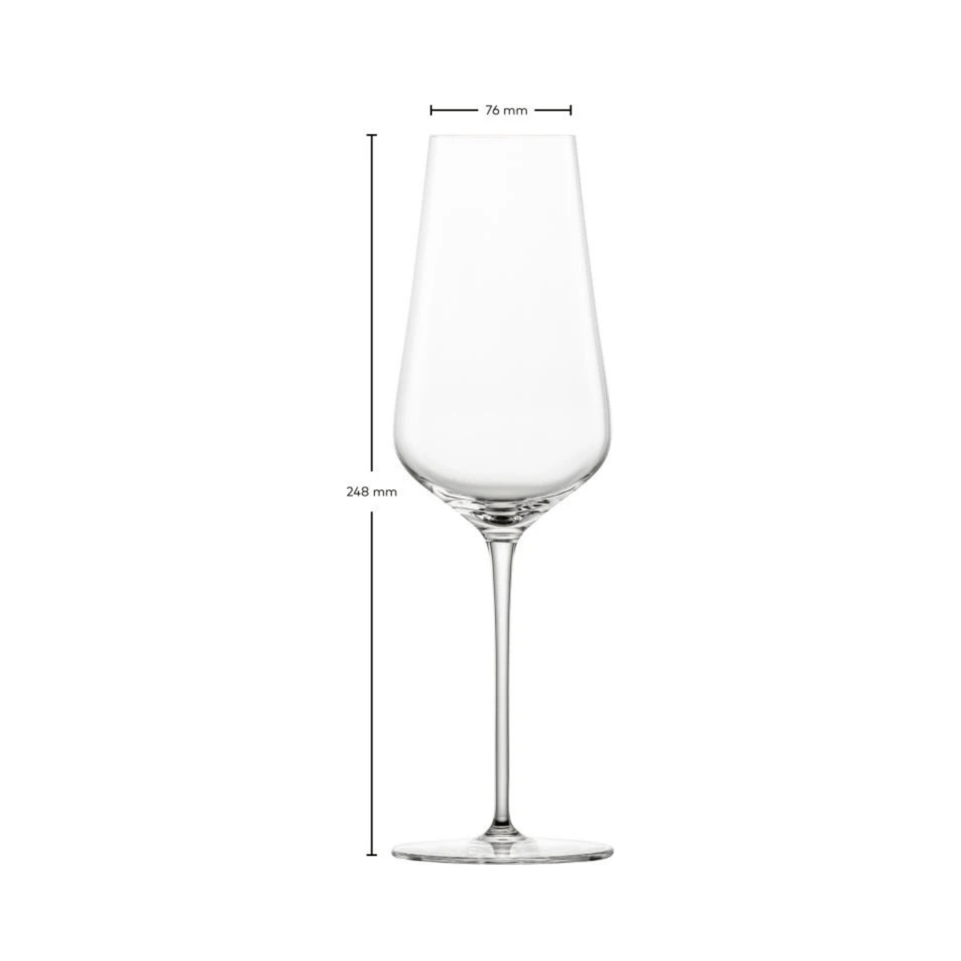 Zwiesel Glas Duo Champagneglas 37,8 cl - Geschenkverpakking 2 glazen - 123Glaswerk