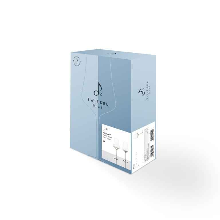 Zwiesel Glas Duo Witte Wijnglas 38,1 cl - Geschenkverpakking 2 glazen