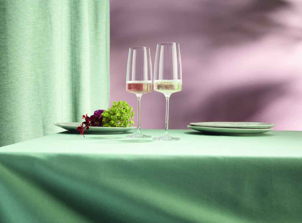 Zwiesel Glas Vivid Senses Champagneglas 38,8 cl - Geschenkverpakking 2 glazen