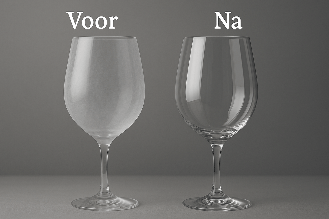 Vlekken en kalkaanslag op je glazen? Zo los je het op - 123Glaswerk