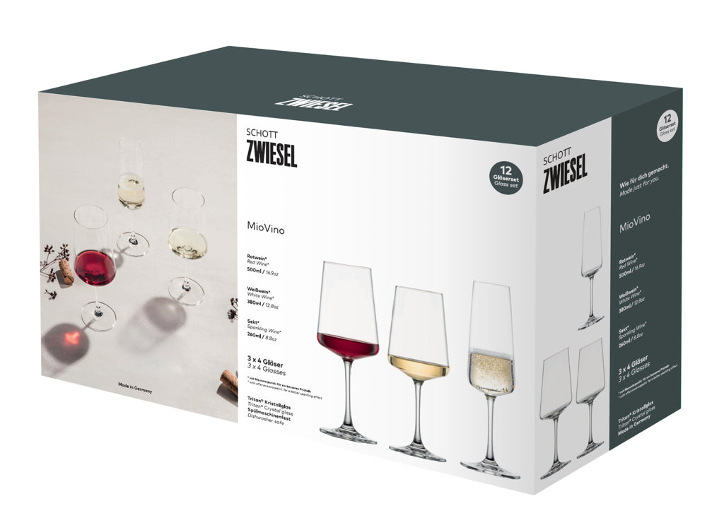 Schott Zwiesel MioVino 12-delige set - 123Glaswerk