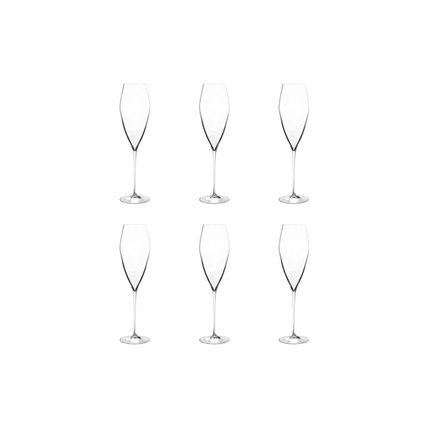 Luigi Bormioli Atelier Champagneglas 27 cl - Doos 6 stuks