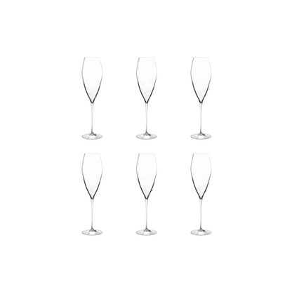 Luigi Bormioli Atelier Champagneglas 27 cl - Doos 6 stuks