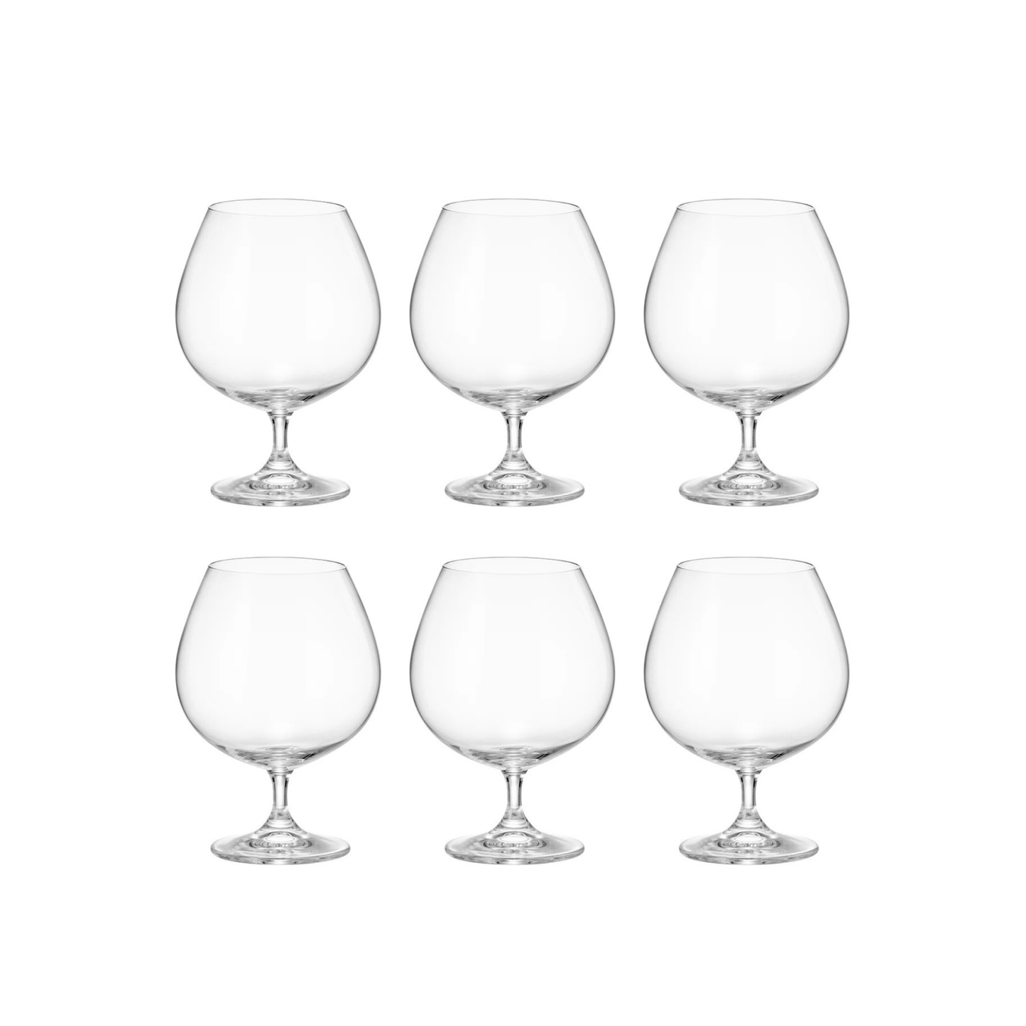 Bohemia Volary Cognacglas 69 cl - Doos 6 stuks - 123Glaswerk