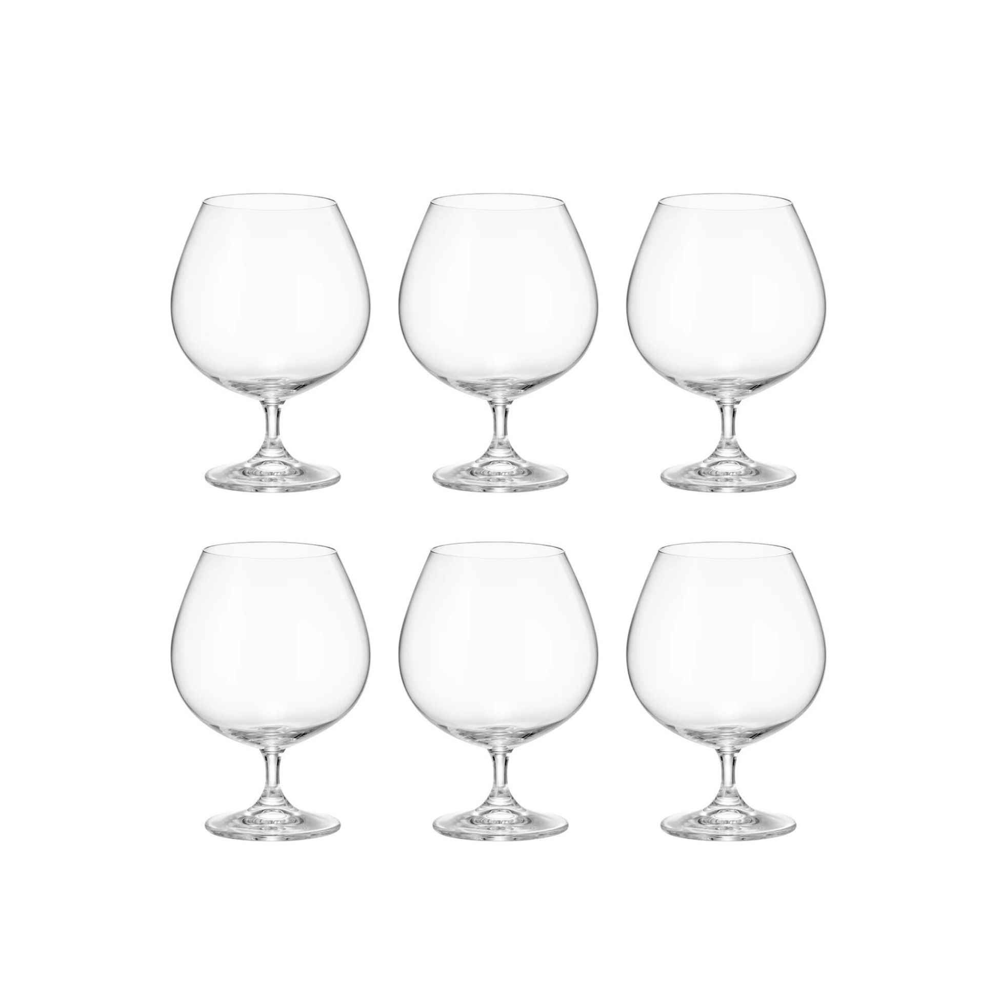 Bohemia Volary Cognacglas 69 cl - Doos 6 stuks - 123Glaswerk