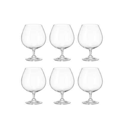 Bohemia Volary Cognacglas 69 cl - Doos 6 stuks - 123Glaswerk