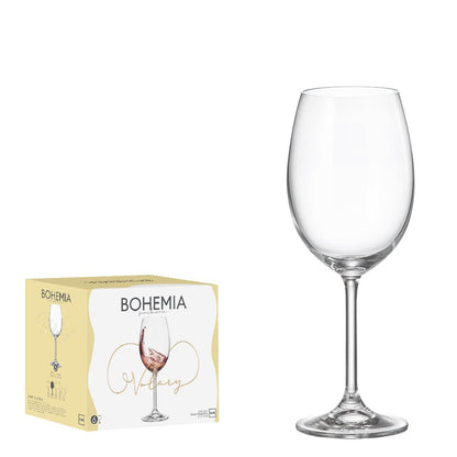 Bohemia Volary Wijnglas 47 cl - Doos 6 stuks - 123Glaswerk