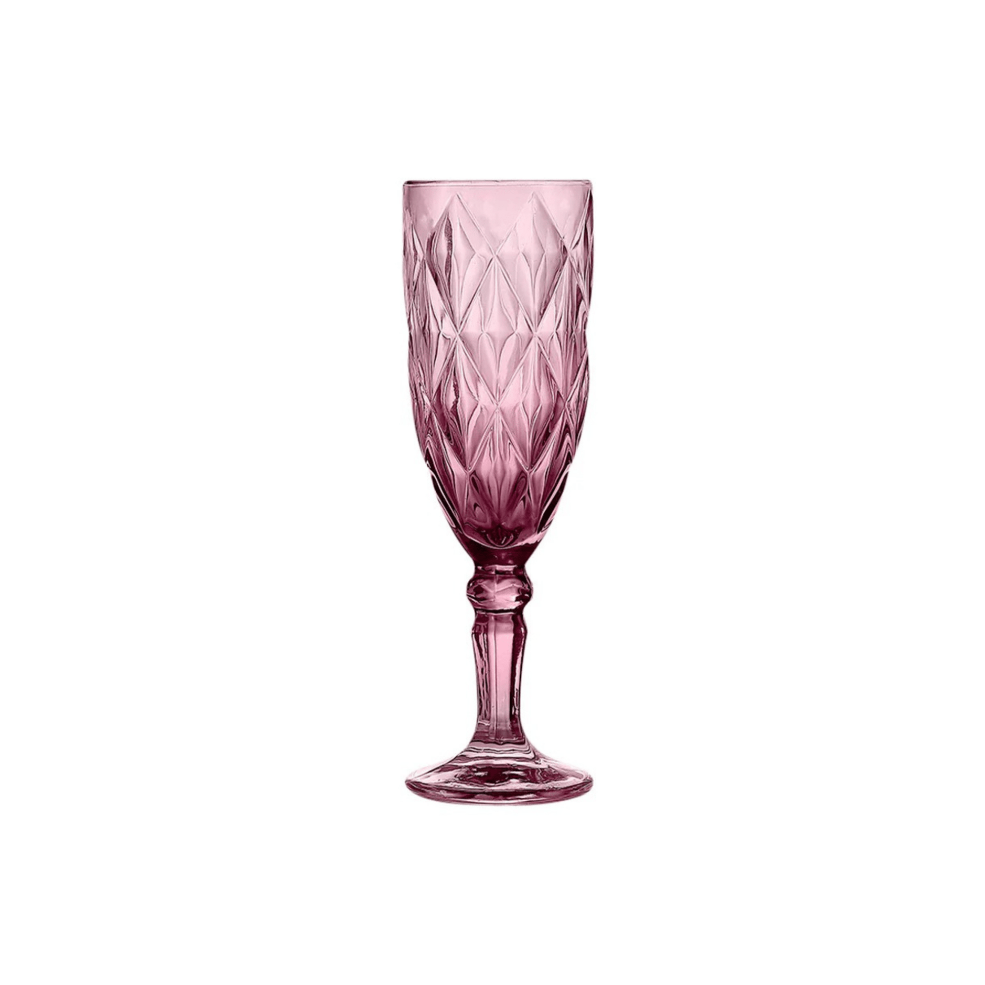 Cok Escorial Champagneflute Roze 16,5 cl - Doos 6 stuks - 123Glaswerk