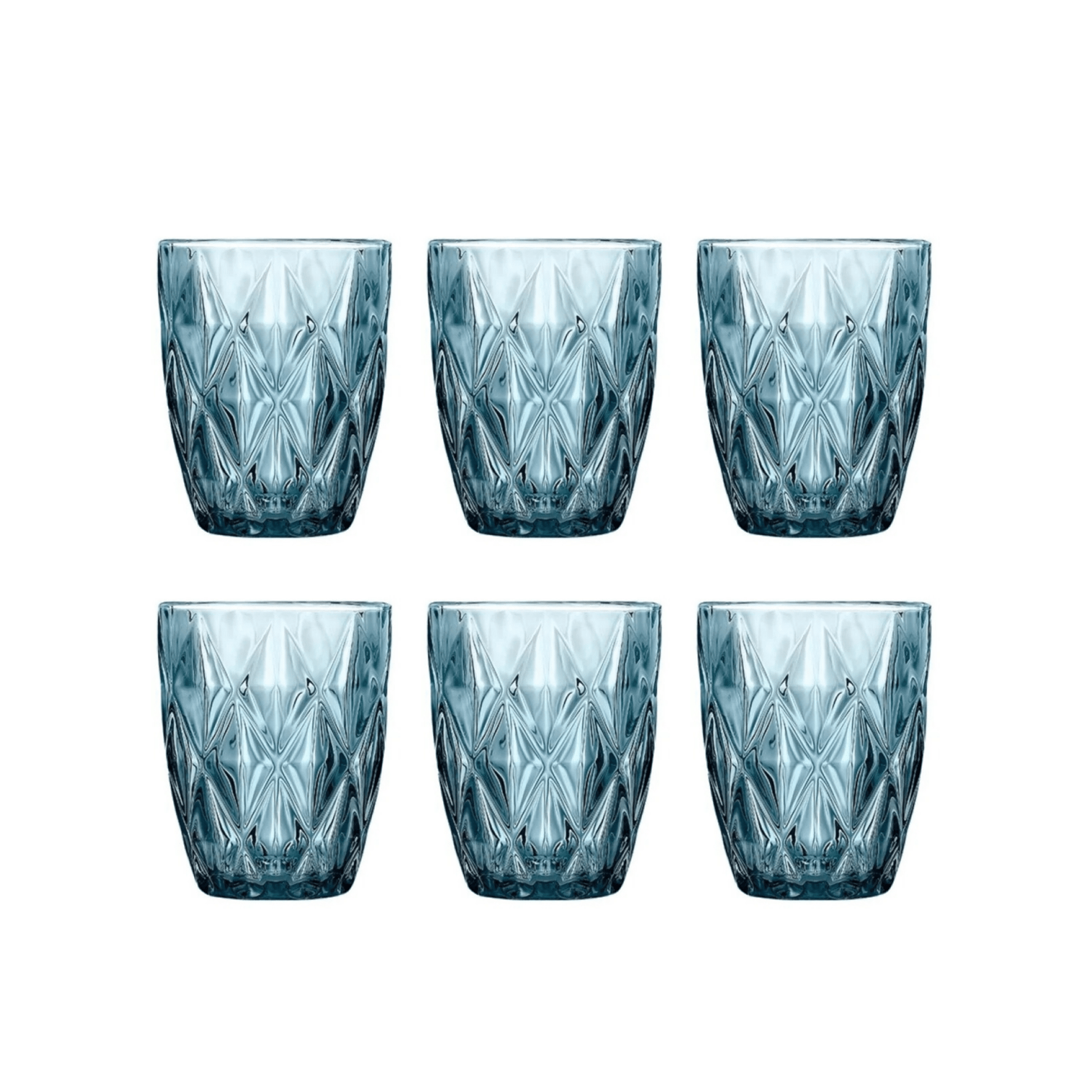 Cok Escorial Tumblerglas Blauw 30 cl - Doos 6 stuks - 123Glaswerk