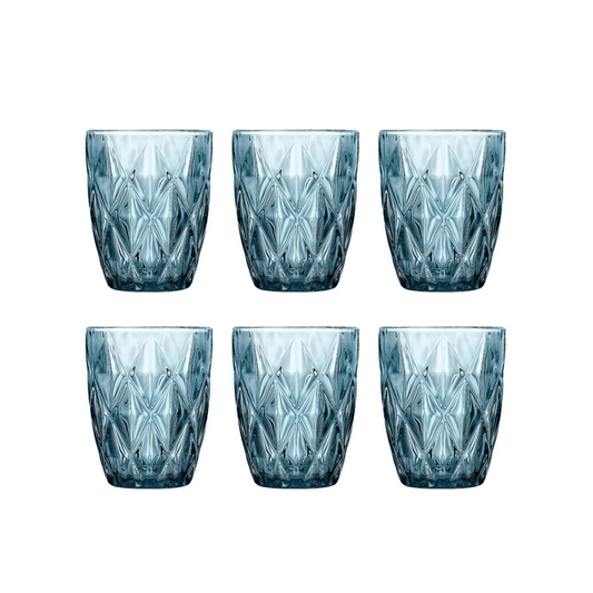 Cok Escorial Tumblerglas Blauw 30 cl - Doos 6 stuks - 123Glaswerk