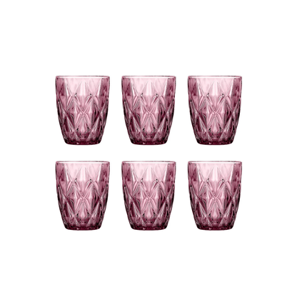 Cok Escorial Tumblerglas Roze 30 cl - Doos 6 stuks - 123Glaswerk