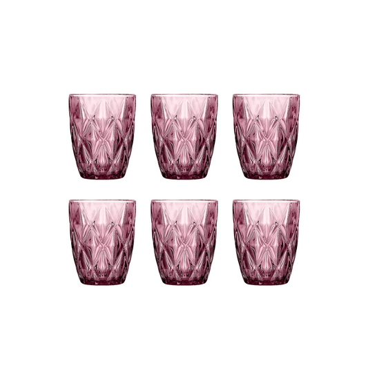 Cok Escorial Tumblerglas Roze 30 cl - Doos 6 stuks - 123Glaswerk