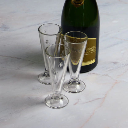 La Rochère Abeille Champagneflute 15 cl - Doos 6 stuks - 123Glaswerk