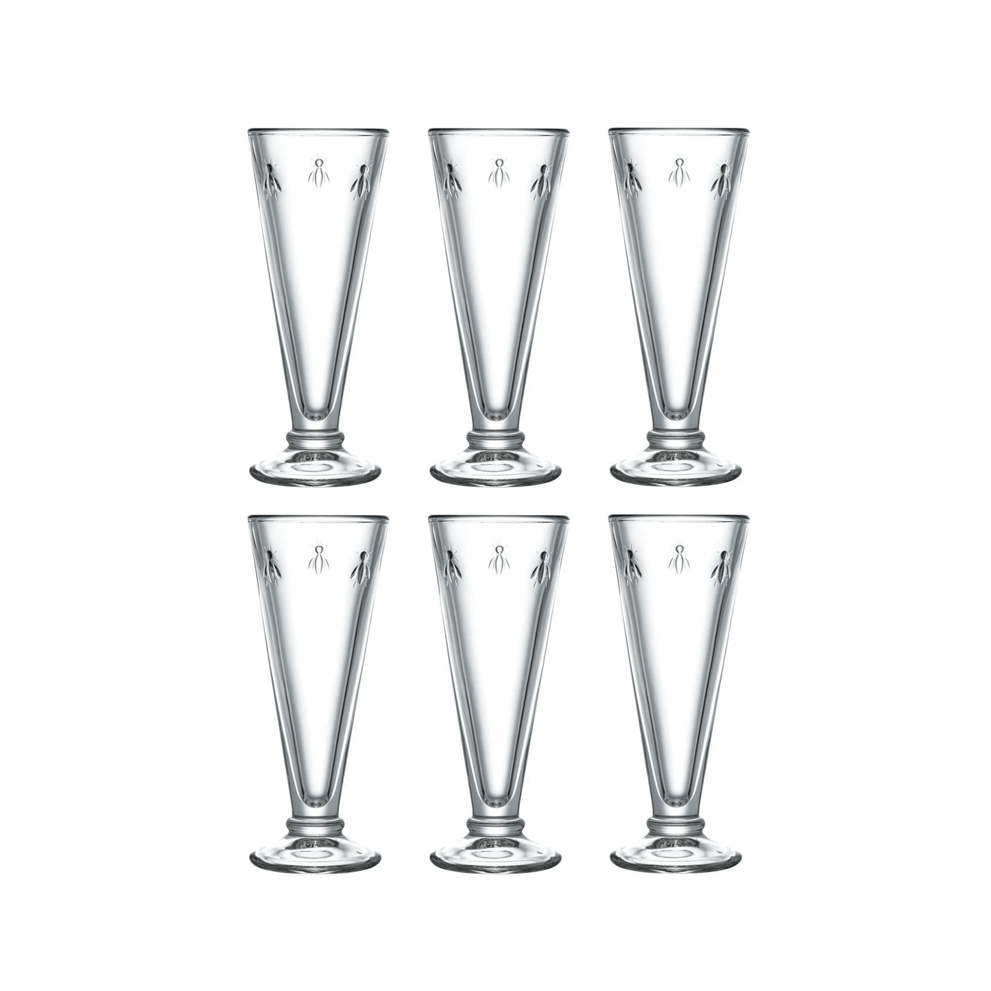 La Rochère Abeille Champagneflute 15 cl - Doos 6 stuks - 123Glaswerk