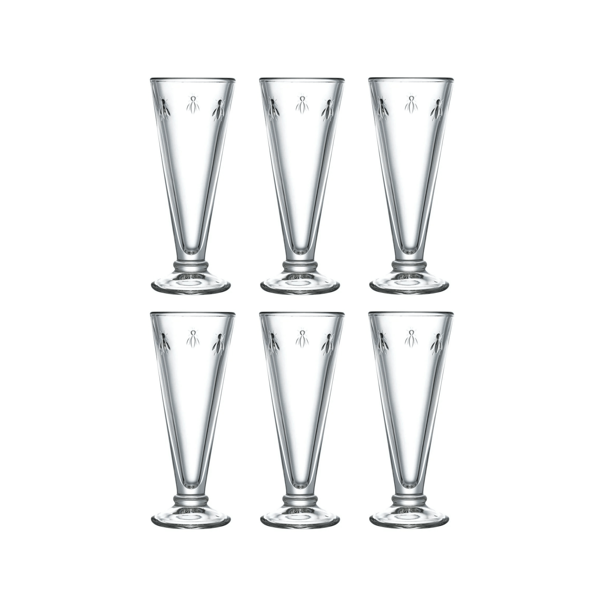 La Rochère Abeille Champagneflute 15 cl - Doos 6 stuks - 123Glaswerk