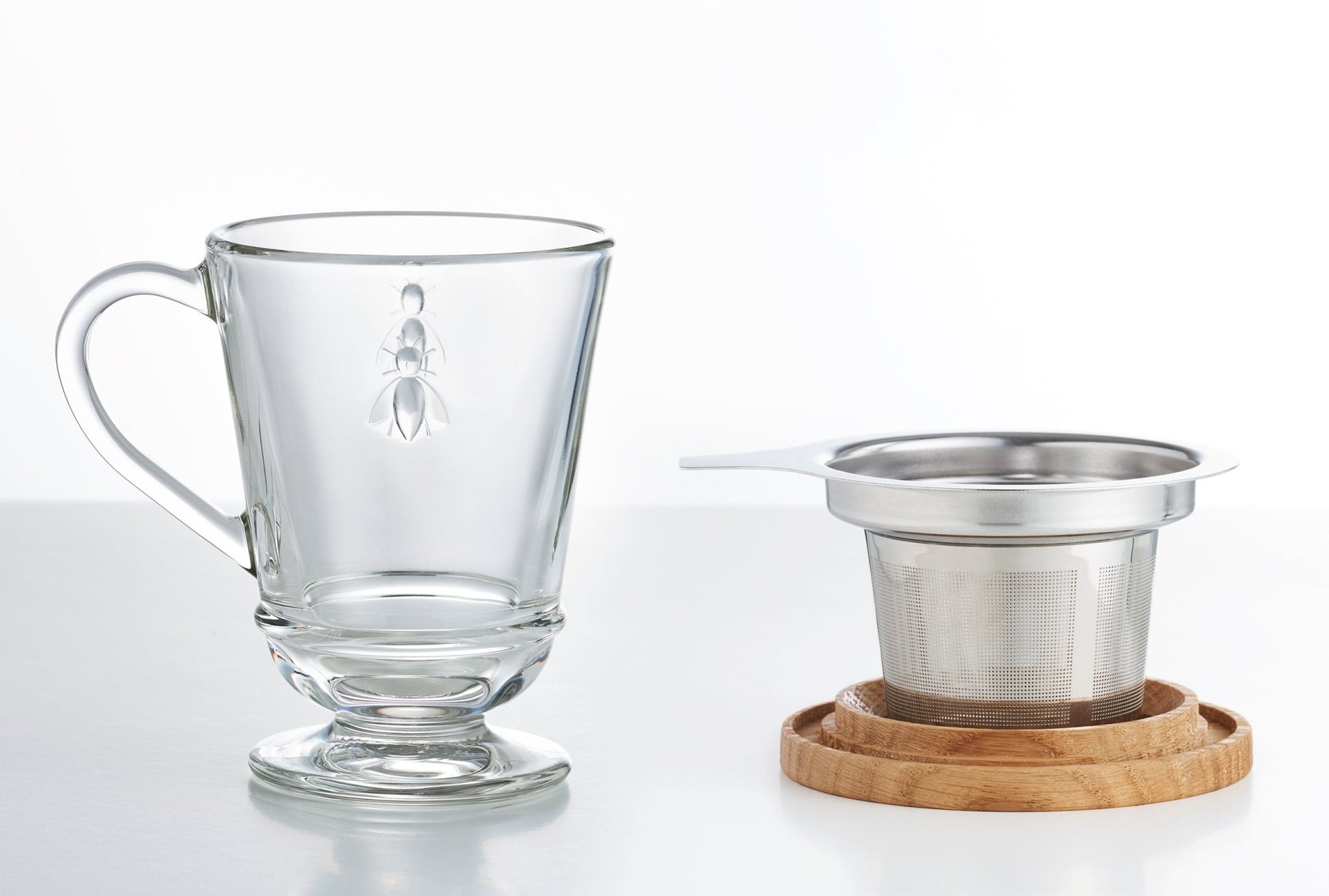 La Rochère Abeille Thee Set 3 delig - 123Glaswerk