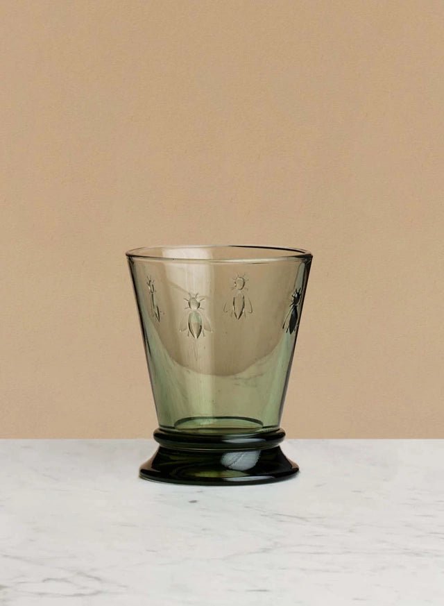 La Rochère Abeille Tumblerglas Olijfgroen 26 cl - Doos 6 stuks - 123Glaswerk
