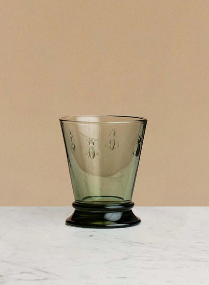 La Rochère Abeille Tumblerglas Olijfgroen 26 cl - Doos 6 stuks - 123Glaswerk