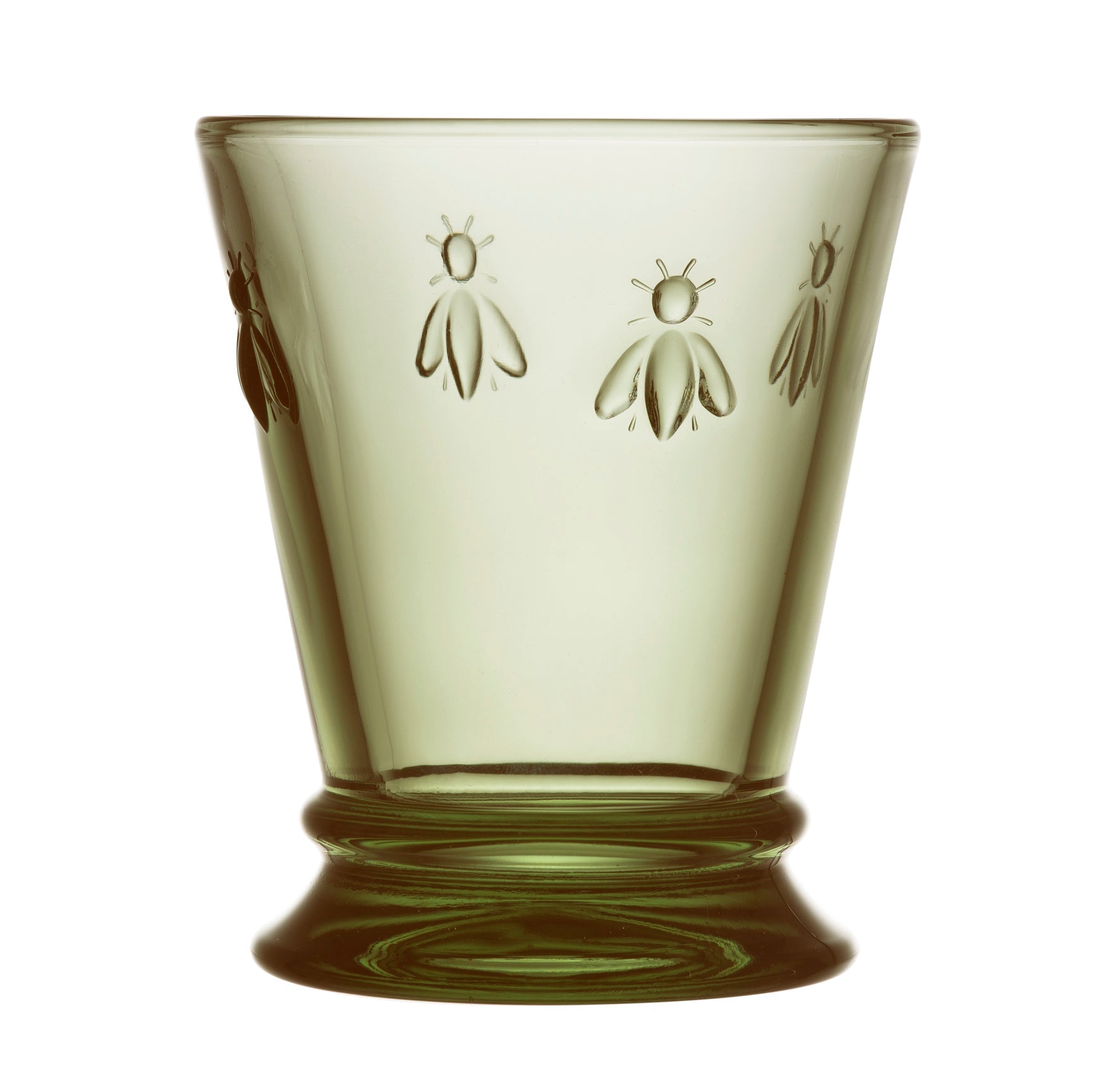 La Rochère Abeille Tumblerglas Olijfgroen 26 cl - Doos 6 stuks - 123Glaswerk