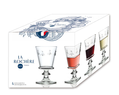 La Rochère Abeille Wijnglas 24 cl - Doos 6 stuks - 123Glaswerk