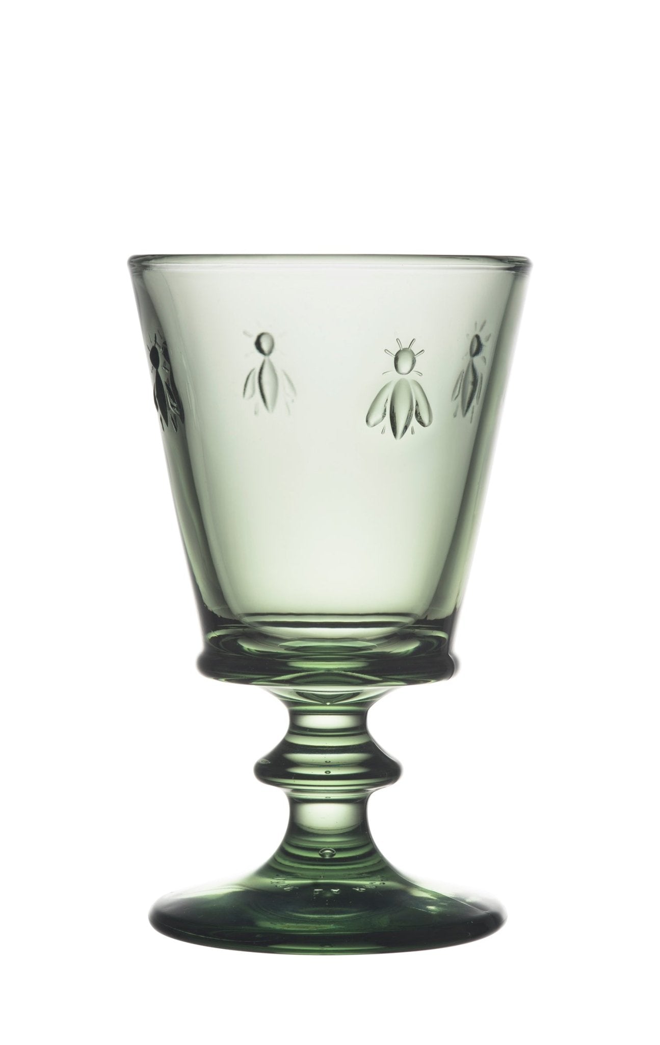 La Rochère Abeille Wijnglas Groen 24 cl - Doos 6 stuks - 123Glaswerk