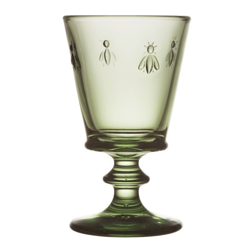 La Rochère Abeille Wijnglas Olijfgroen 24 cl - Doos 6 stuks - 123Glaswerk